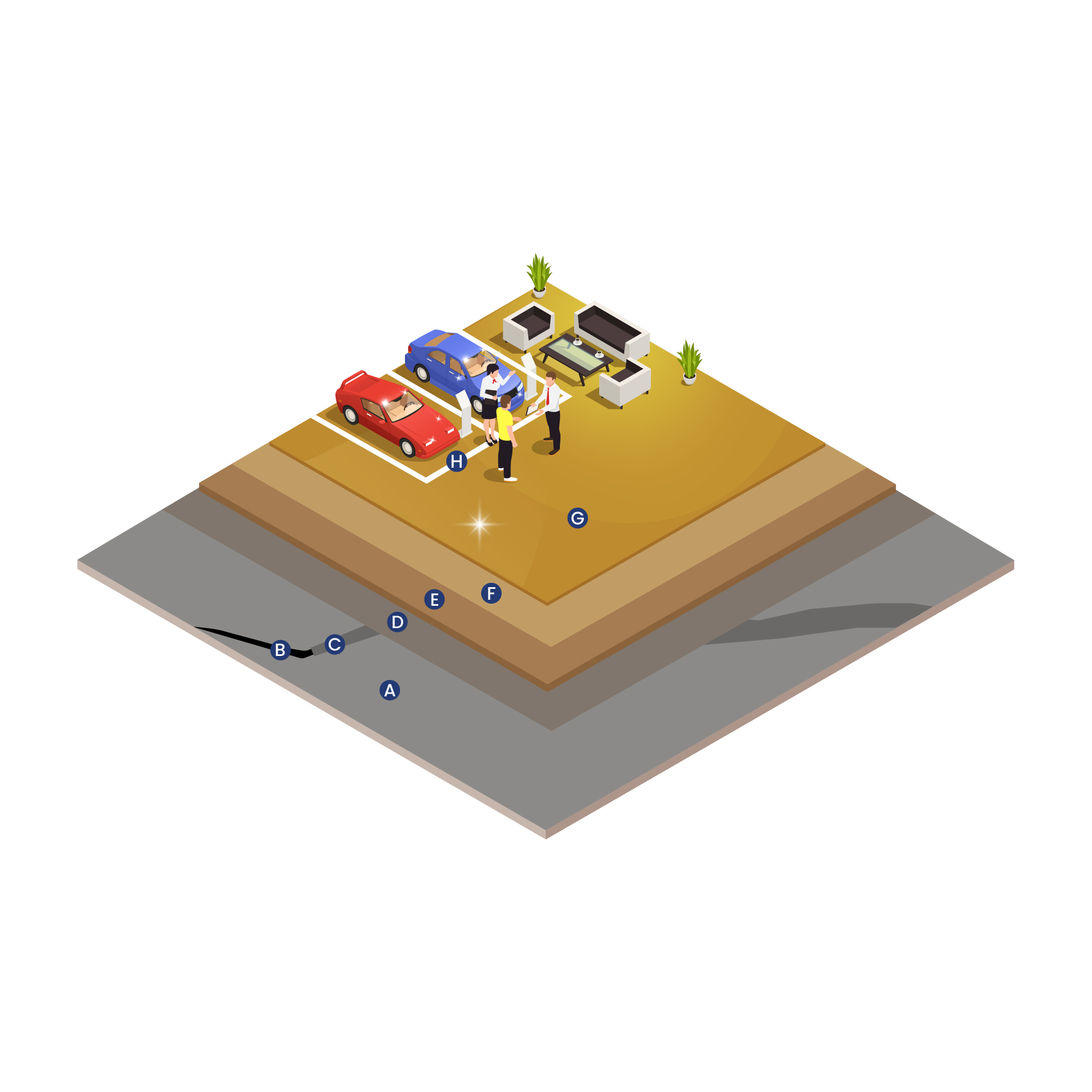 Crack Filling Of Hair Line Cracks