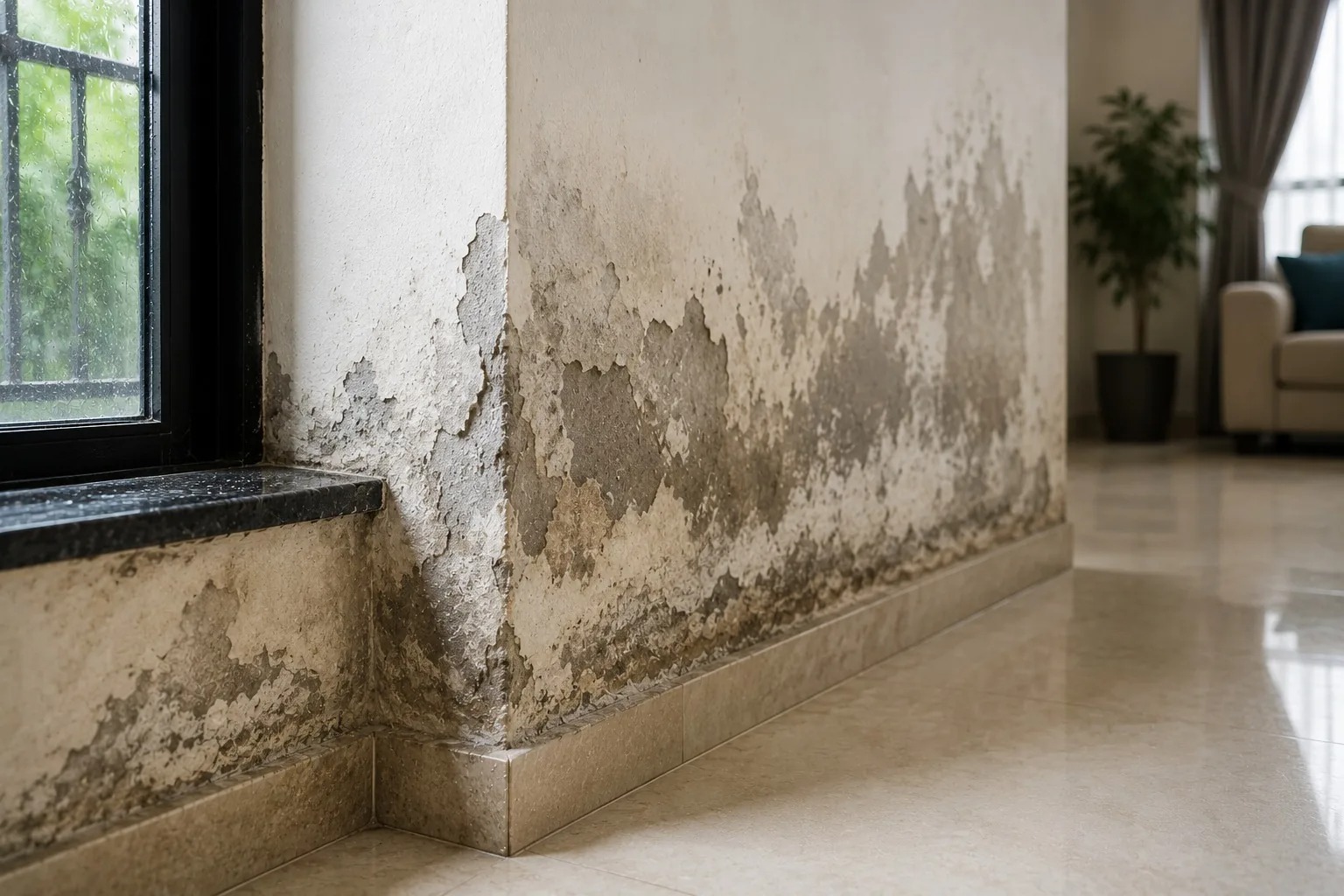 why walls get damp in pakistan homes