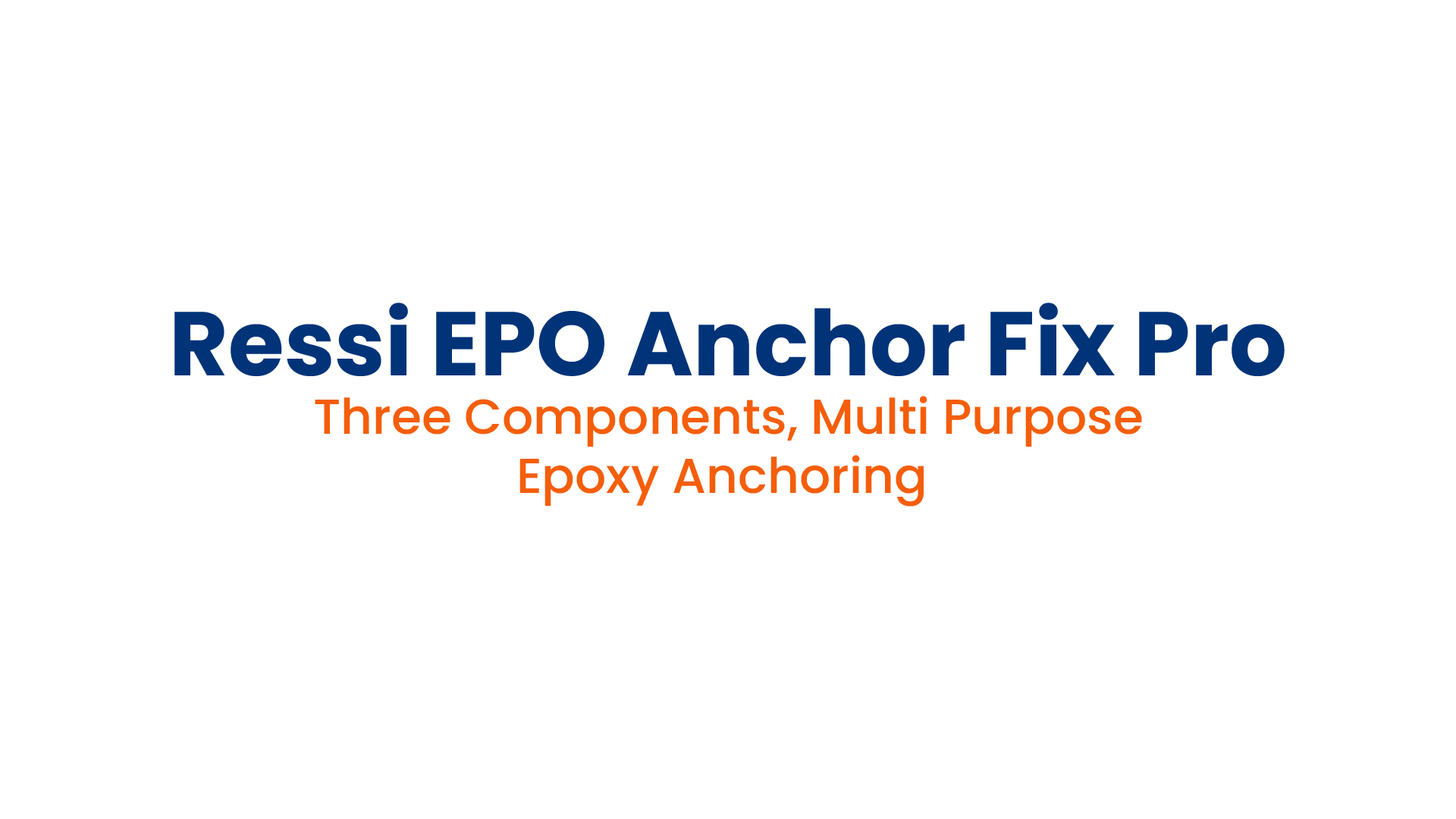 Ressi EPO Anchor Fix Pro