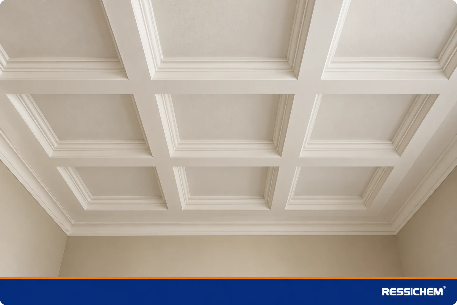 off-white-coffered-ceiling-grid