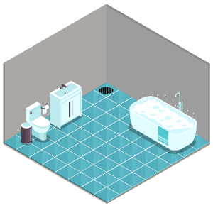 Waterproofing System For Bathroom Floors